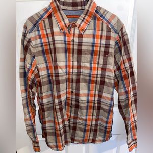 The North Face Men’s plaid long sleeve